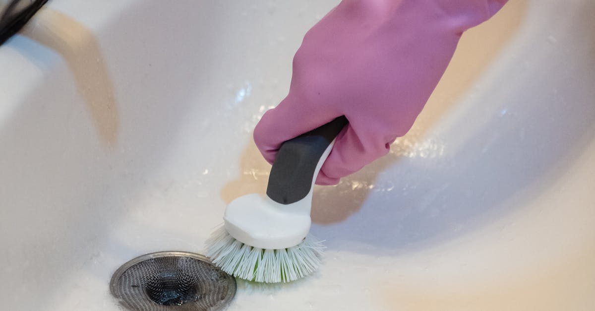 What is the best thing to clean drains with?